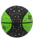 Мяч баскетбольный "Ingame Point" №7  чёрно-зелёный Чёрный-фото 4 additional image
